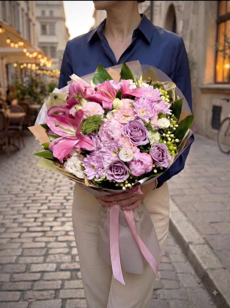 Pembe Senfoni Buketi