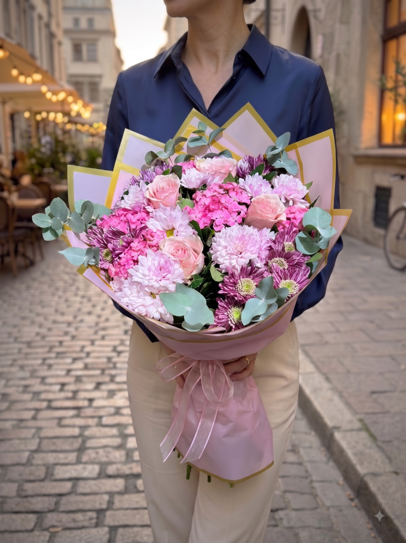 Pink Harmony Buketi
